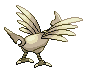 Skarmory - Black 2 White 2 Black White Animated (Back View (Shiny))