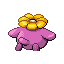 Skiploom - Ruby Sapphire (Back View (Shiny))