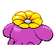 Skiploom - Diamond Pearl (Back View (Shiny))