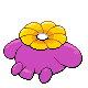 Skiploom - HeartGold SoulSilver (Back View (Shiny))