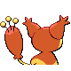 Skitty - Diamond Pearl (Back View (Shiny))