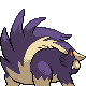 Skuntank - HeartGold SoulSilver (Back View)