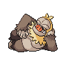 Slaking - Black White (Shiny)
