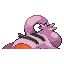 Slakoth - Ruby Sapphire (Back View (Shiny))