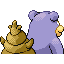 Slowbro - FireRed LeafGreen (Back View (Shiny))