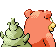 Slowbro - Ruby Sapphire (Back View)