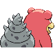 Slowbro - Diamond Pearl (Back View)