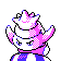 Slowking - Silver (Back View (Shiny))