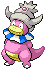 Slowking - Black 2 White 2 Black White Animated (Shiny)
