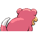 Slowpoke - Platinum (Back View)