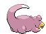 Slowpoke - Black 2 White 2 Black White Animated (Back View (Shiny))