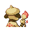 Smeargle - Ruby Sapphire (Back View (Shiny))