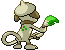 Smeargle - Black 2 White 2 Black White Animated (Back View)