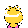 Smoochum - Gold (Back View (Shiny))