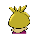 Smoochum - Diamond Pearl (Back View)