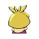 Smoochum - Platinum (Back View (Shiny))
