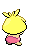 Smoochum - Black 2 White 2 Black White Animated (Back View (Shiny))