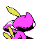 Sneasel - Gold (Back View (Shiny))