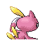 Sneasel - Emerald (Back View (Shiny))