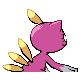 Sneasel - Diamond Pearl (Back View (Shiny))