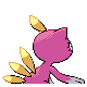 Sneasel - Platinum (Back View (Shiny))