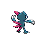 Sneasel - Black White (Back View)