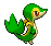 Snivy - Black 2 White 2 Animated (Back View)