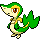 Snivy - Black White Animated (Normal)