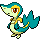 Snivy - Black White Animated (Shiny)
