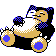 Snorlax - Silver (Shiny)