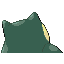 Snorlax - FireRed LeafGreen (Back View)
