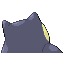 Snorlax - Ruby Sapphire (Back View)
