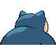 Snorlax - Diamond Pearl (Back View)