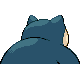Snorlax - HeartGold SoulSilver (Back View)