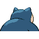 Snorlax - Platinum (Back View)