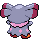 Snubbull - Black 2 White 2 Black White Animated (Back View (Shiny))