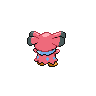 Snubbull - Black White (Back View)