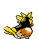 Spearow - Crystal (Back View (Shiny))