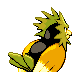 Spearow - Platinum (Back View (Shiny))