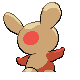 Spinda - Diamond Pearl (Back View)
