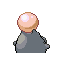 Spoink - Emerald (Back View)