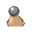 Spoink - Ruby Sapphire (Back View (Shiny))