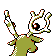 Stantler - Silver (Back View (Shiny))