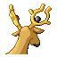 Stantler - Ruby Sapphire (Back View)