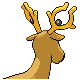 Stantler - Platinum (Back View)