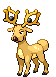Stantler - Black 2 White 2 Black White Animated (Normal)