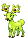 Stantler - Black 2 White 2 Black White Animated (Shiny)