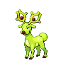 Stantler - Black White (Shiny)