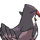 Staraptor - Diamond Pearl (Back View)