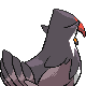 Staraptor - Platinum (Back View)